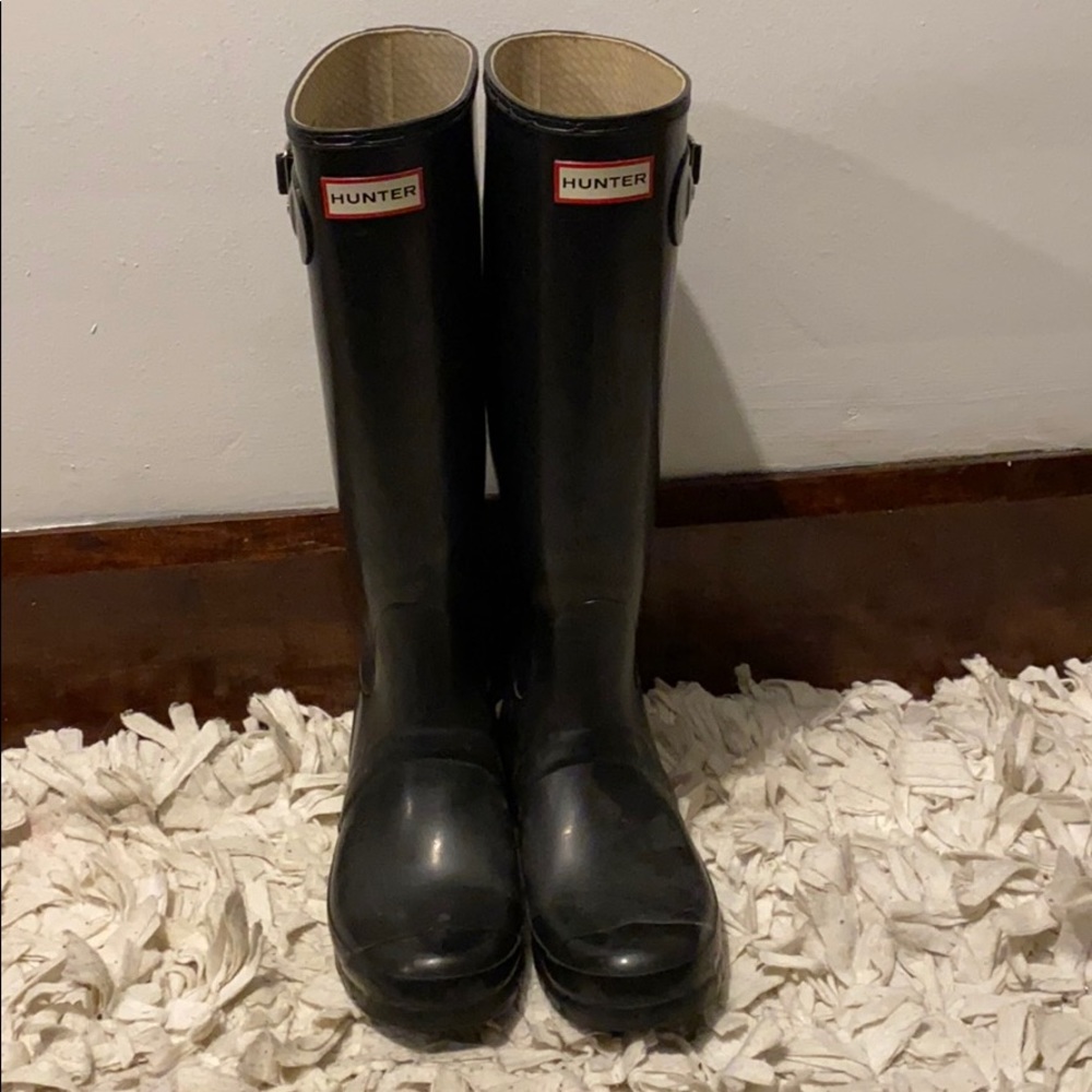 Black Hunter rain boots